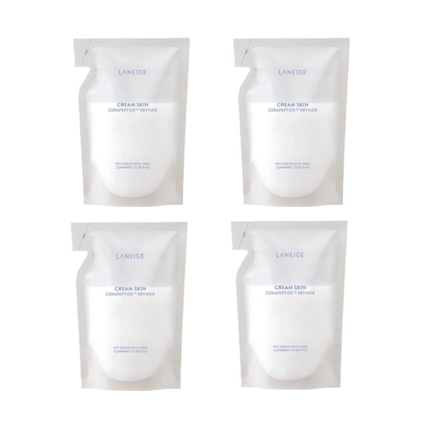LANEIGE - Cream Skin Cerapeptide Refiner (Refill) - 170ml (4ea) Set