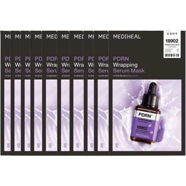 Mediheal - PDRN Wrapping Serum Mask (10ea) Set