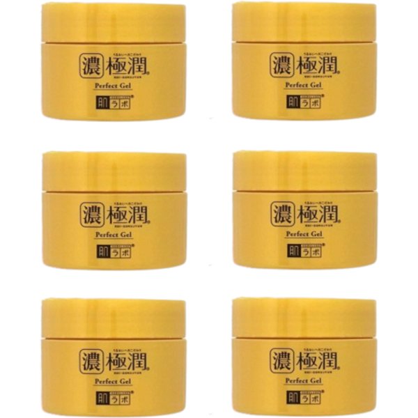 Rohto Mentholatum - Hada Labo - Koi-Gokujyun Perfect Gel (Japan Version) - 100g (6ea) Set