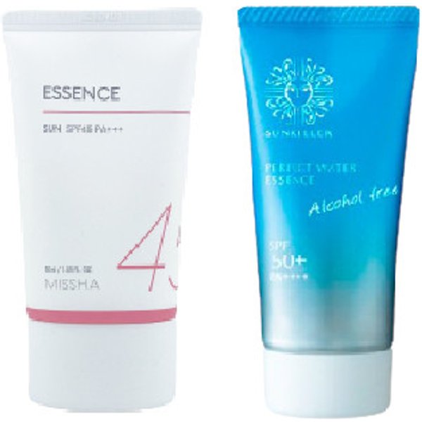 Missha Essence Sun X Isehan Hero Sunscreen Set B