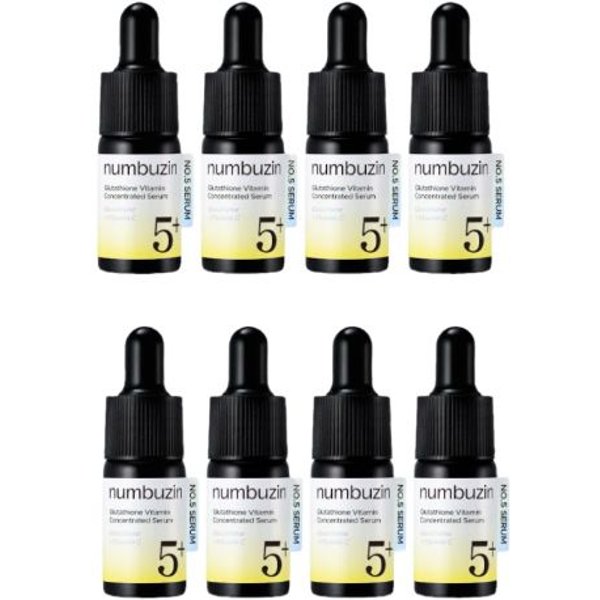 numbuzin - No.5+ Glutathione Vitamin Concentrated Serum - 10ml (8ea) Set