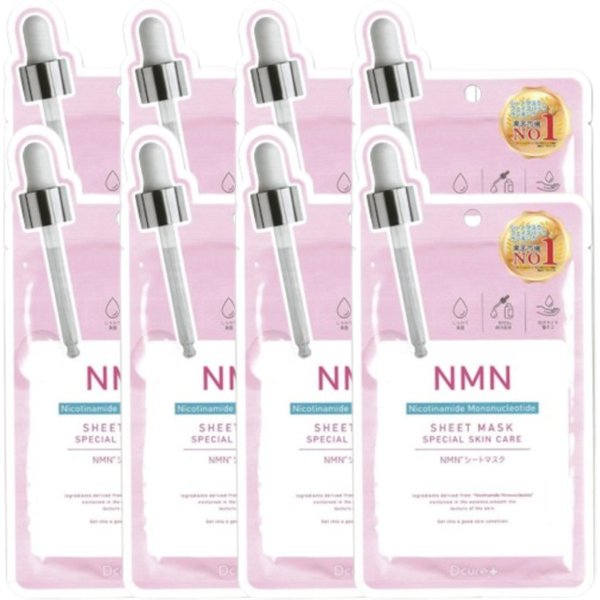 Picomonte - Dcure+ NMN Face Mask - 1 pc (8ea)