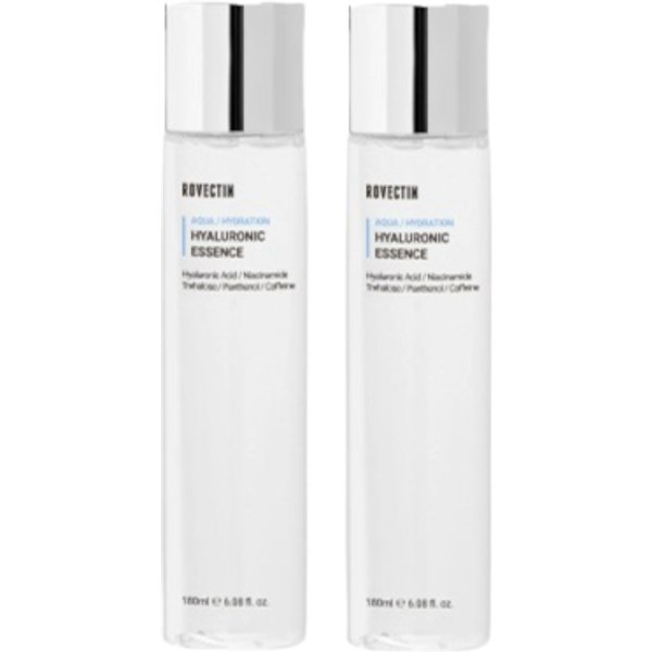 ROVECTIN - Aqua Hyaluronic Essence (New Version of Skin Essentials Activating Treatment Lotion) - 180ml (2ea) Set