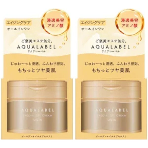Shiseido - Aqua Label Special Gel Cream Oil in - 90g (2ea) Set