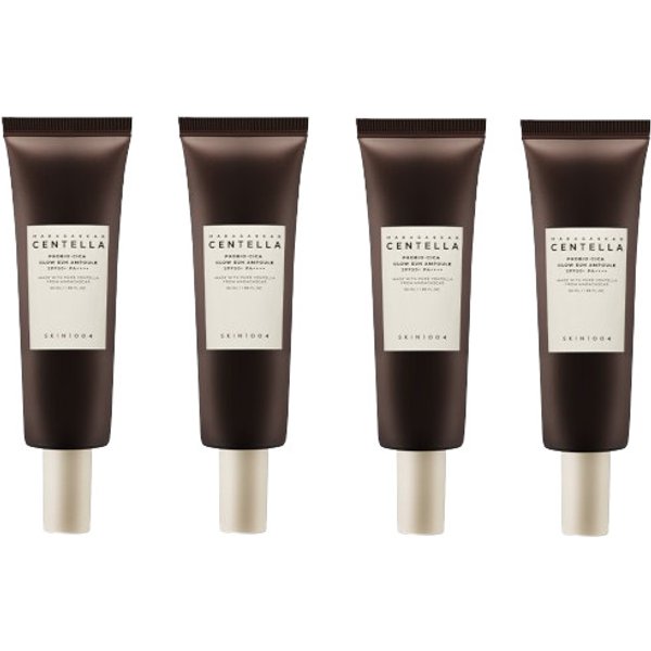 SKIN1004 - Madagascar Centella Probio-Cica Glow Sun Ampoule SPF50+ PA++++ - 50ml (4ea) Set