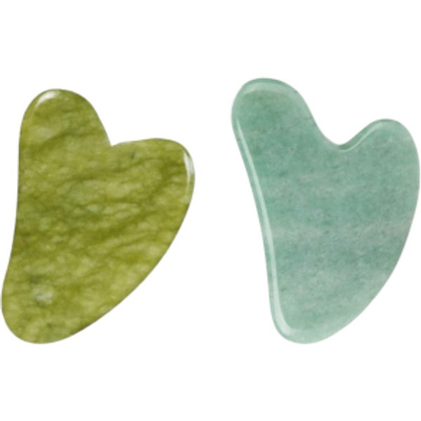 MissLady - Scraping Board Gua Sha Massage Tool (Heart-shaped) - 1pc - Grass Green X MissLady - Scraping Board Gua Sha Massage...
