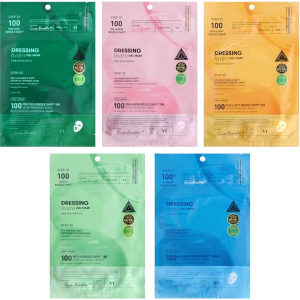 VT - 100 2Step Hydrogel Mask Buffet Set