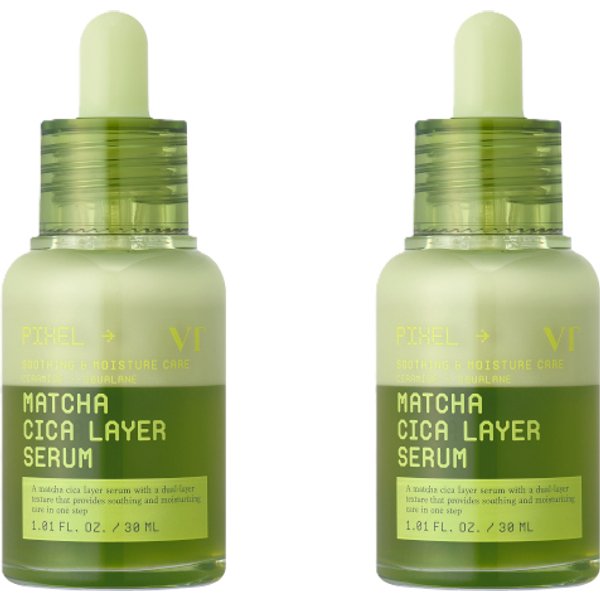 VT- Matcha Cica Layer Serum - 30ml Double Pack