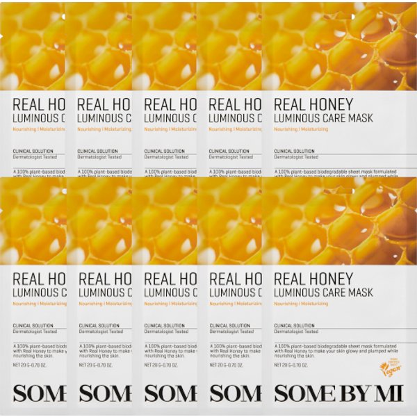 SOME BY MI - Real Honey Luminous Care Mask - 10pezzi