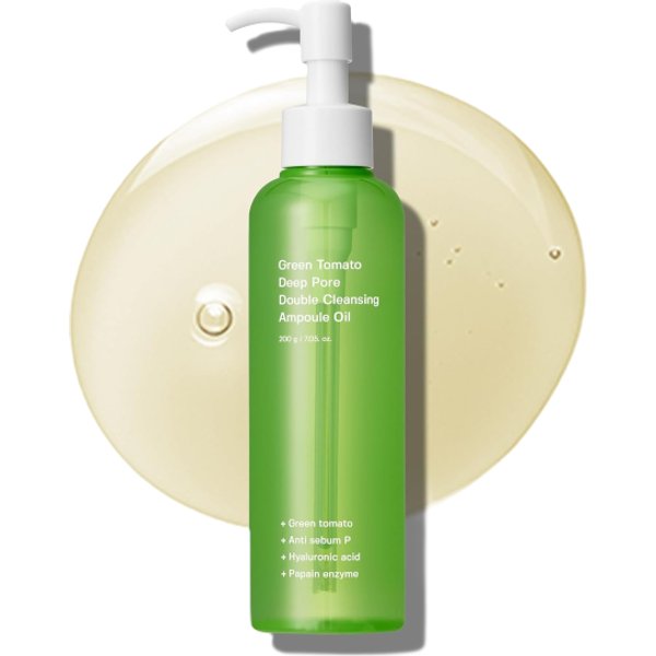 SUNGBOON EDITOR - Green Tomato Deep Pore Double Cleansing Ampoule Oil - 200g