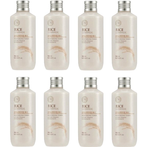 THE FACE SHOP - Rice & Ceramide Moisturizing Toner - 150ml (8ea) Set