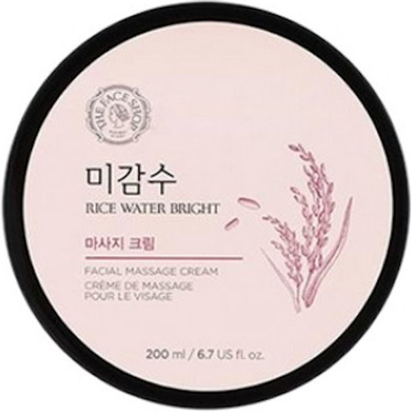 THE FACE SHOP - Rice Water Bright Facial Massage Cream - 200ml