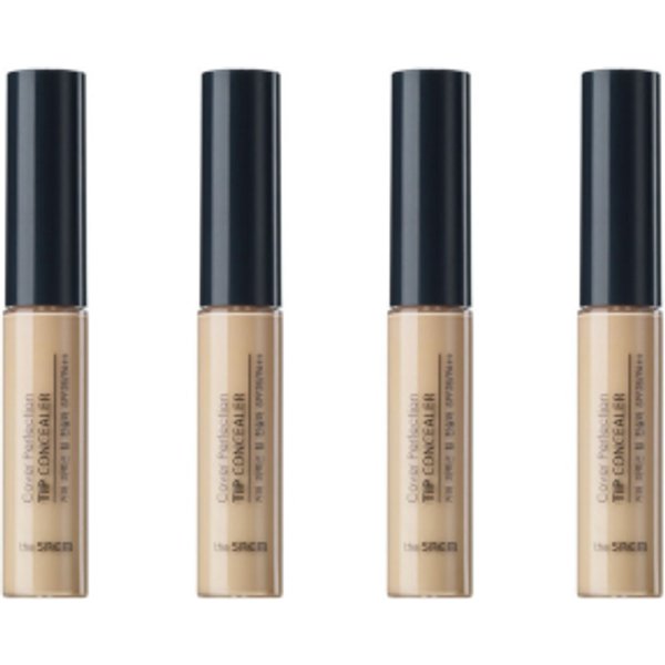 The Saem Cover Perfection Tip Concealer - 1.5 Natural Beige (4ea) Set