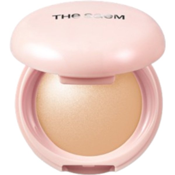 THE SAEM - Glam Perfection Baked Highlighter - 5.5g - GD01 Golden Veil