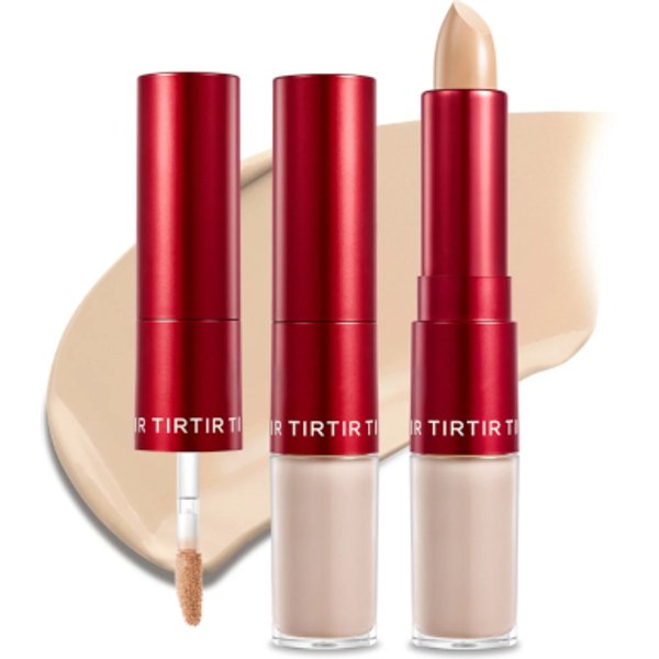 TIRTIR - Glide & Hide Blurring Concealer - 8g (Liquid 4g+Stick 4g) - 4N