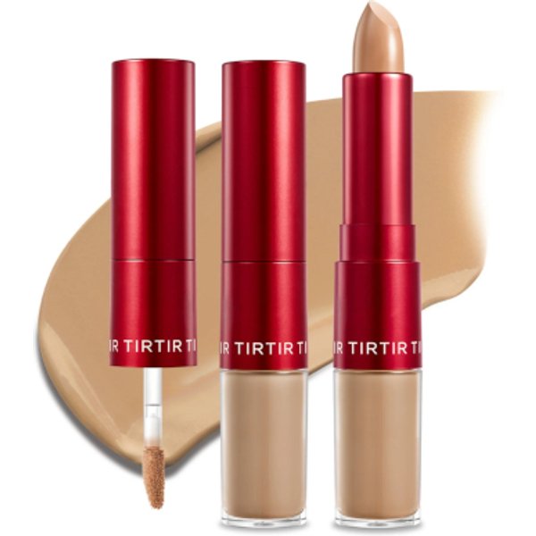 TIRTIR - Glide & Hide Blurring Concealer - 8g (Liquid 4g+Stick 4g) - 7N