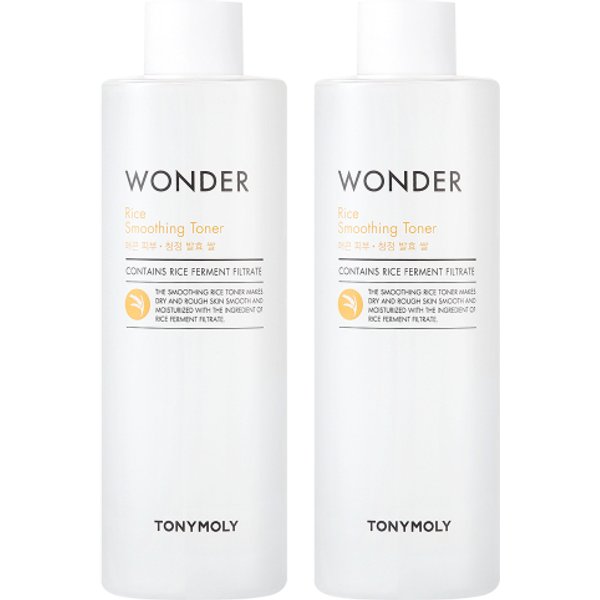 TONYMOLY - Wonder Rice Smoothing Toner - 500ml (2ea) Set