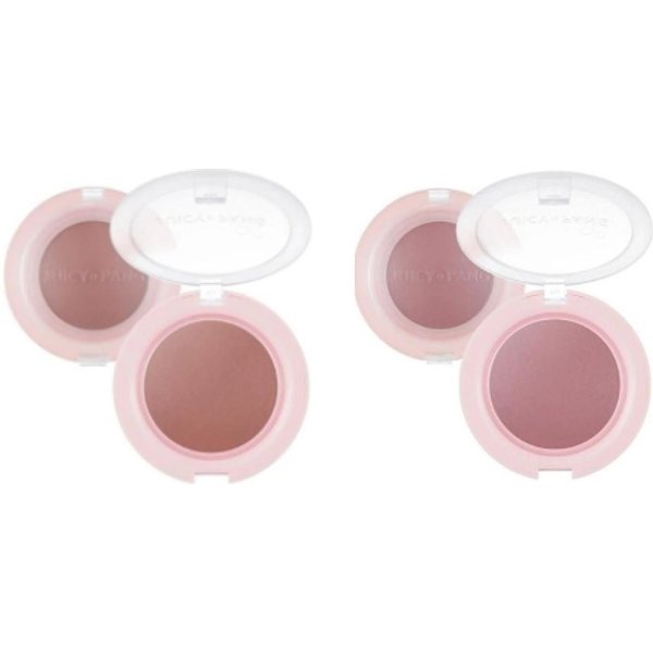 A'PIEU Juicy-Pang Jelly Blusher - 4.8g - BE02 Fig (1ea) + PK01 Plum (1ea) Set