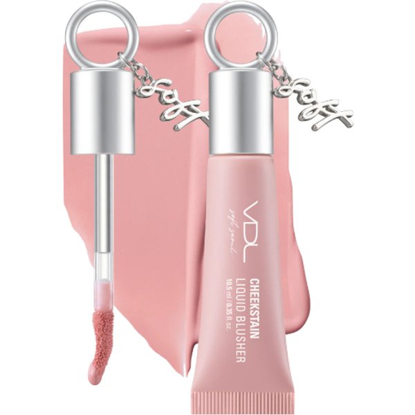 VDL - Cheekstain Liquid Blusher - 10.5ml - 02 Bonny Peach