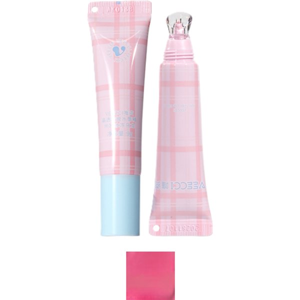 VEECCI - Soft Tube Lip Glaze - 9g - W01 with Keychain