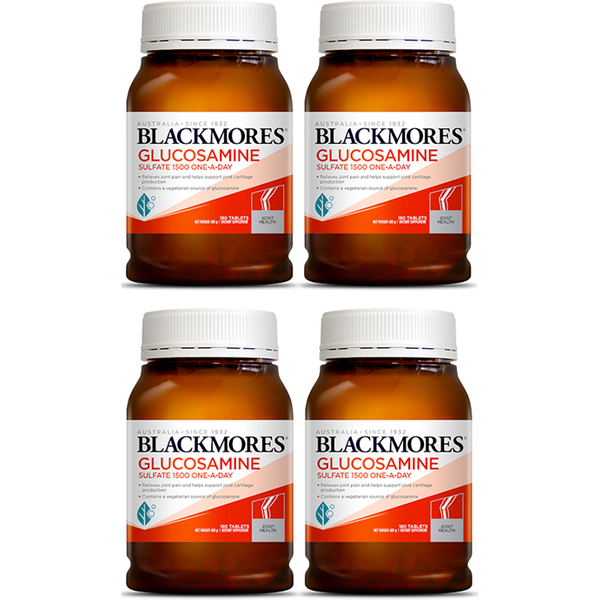 BLACKMORES - Glucosamine 1500 - 180 Tablets (4ea) Set