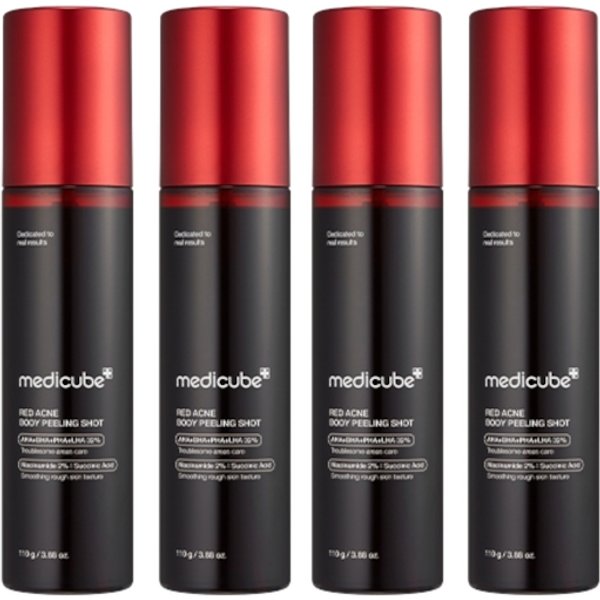 medicube - Red Acne Body Peeling Shot - 110g (4ea) Set