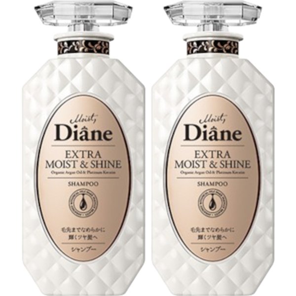 NatureLab - Moist Diane Perfect Beauty Extra Moist & Shine Shampoo - 450ml (2ea) Set"