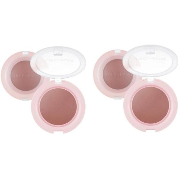 A'PIEU Juicy-Pang Jelly Blusher - 4.8g - BE02 Fig (2ea) Set