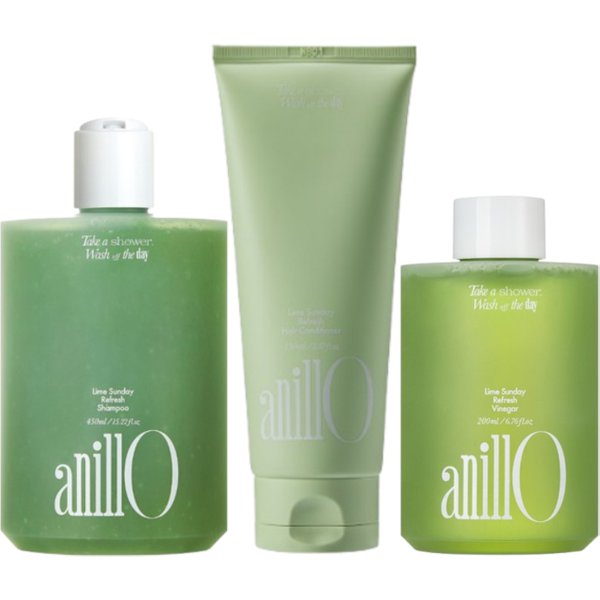 anillO - Lime Sunday Healthy Scalp & Sleek Hair Set