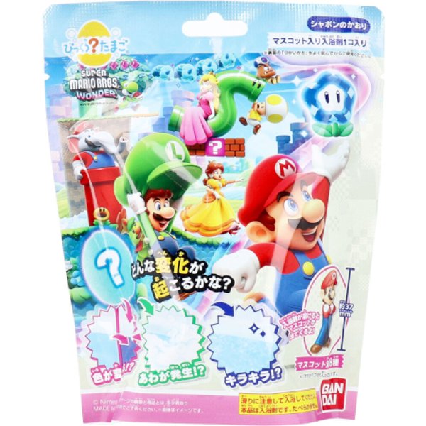 Bandai - Surprise! Egg Super Mario Bros. - 1 pcs - Wonder Bubble Scent