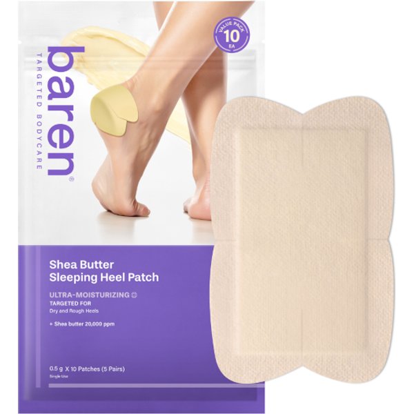 Baren - Shea Butter Sleeping Heel Patch - 10pcs