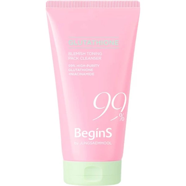 BeginS - Pink Guava Gluathione Blemish Toning Pack Cleanser - 130ml