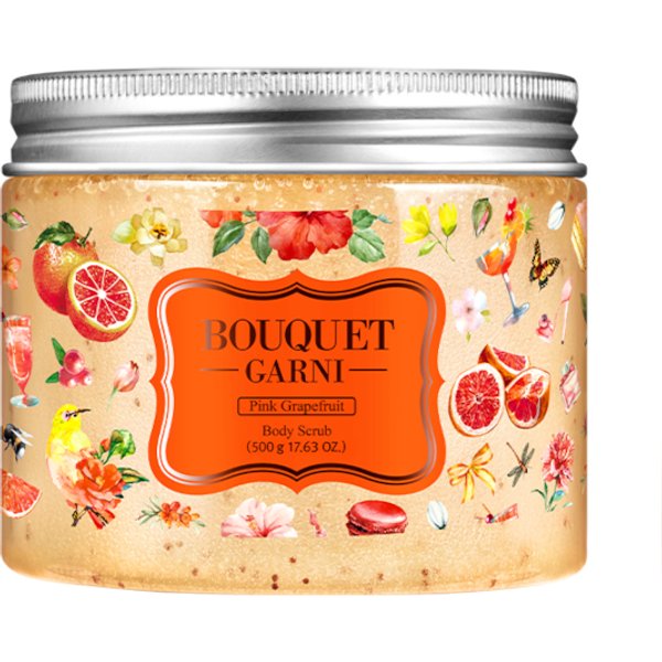 Bouquet Garni - Sugar Body Scrub - 500g - Pink Grapefruit