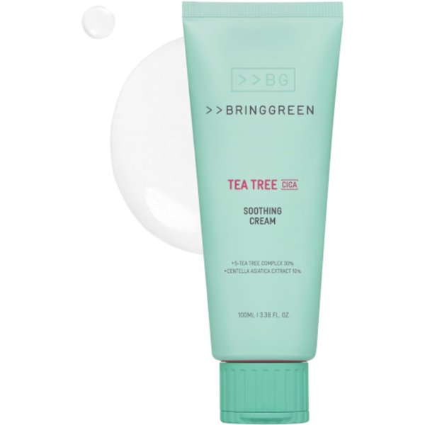 BRING GREEN - Tea Tree Cica Soothing Cream Plus - 100ml