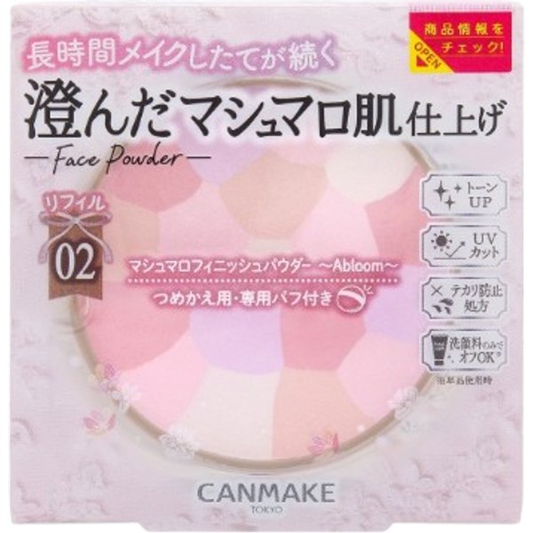 CANMAKE - Marshmallow Finish Powder Abloom Refill SPF19 PA++ - 5g - 02 Sakura Tulle