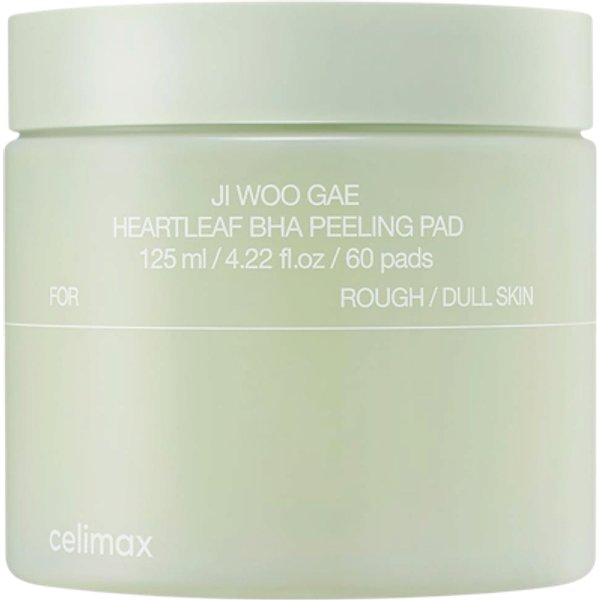 CELIMAX - Ji Woo Gae Heartleaf BHA Peeling Pad - 125ml/60pads