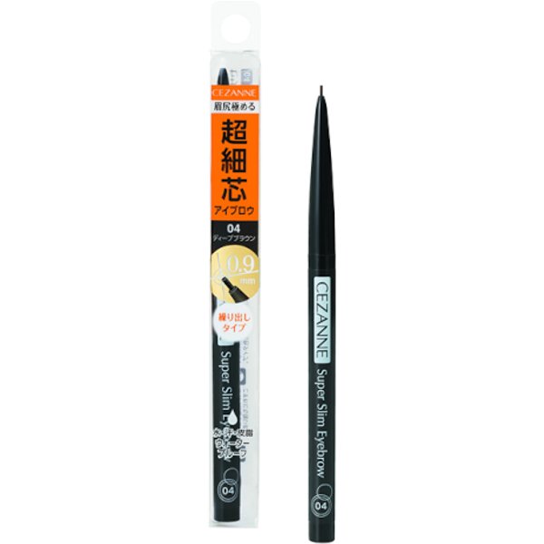 CEZANNE - Super Slim Eyebrow - 0.02g - 04 Deep Brown