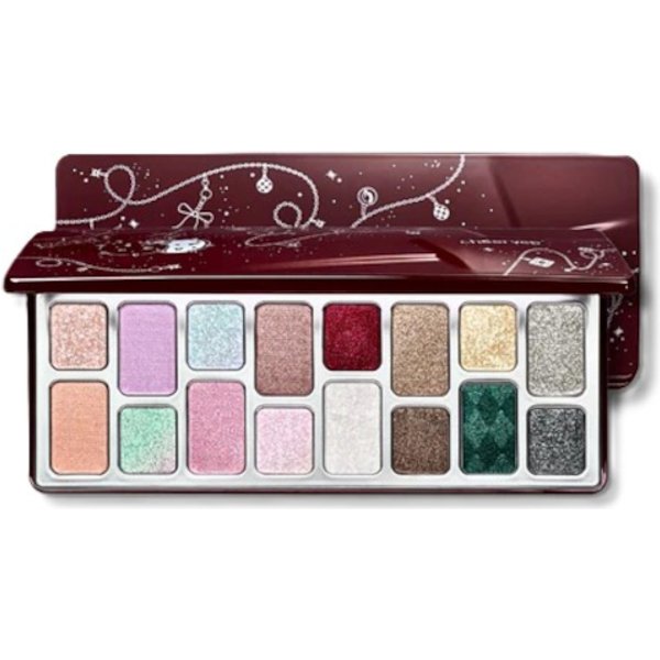 Cheeryep - 16-Color Natural Star Eye Shadow Palette - 16g - 18 Wishes Starlight