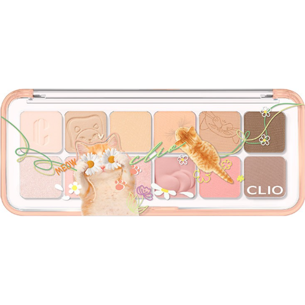 CLIO - Pro Eye Palette Air (Baby Koshort Collection) - 7.2g - 023 Baby Milk Koshort