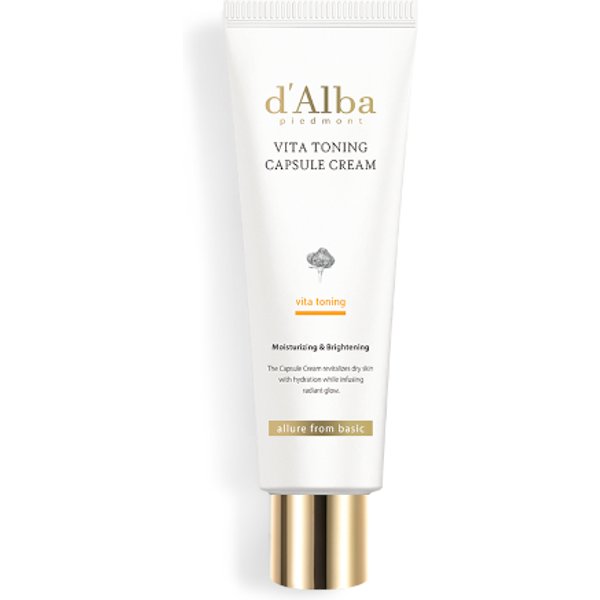 d'Alba - Vita Toning Capsule Cream (TUBE) - 55g