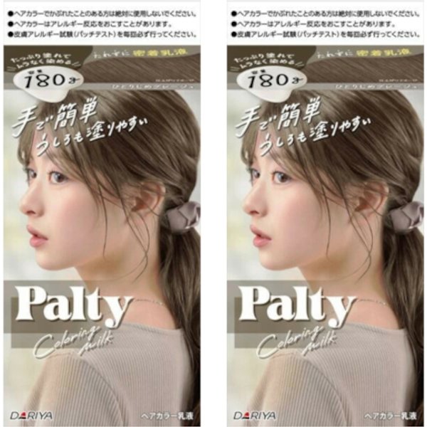 Dariya Palty - Coloring Milk - 1box - Glorage for Singles (2ea) Set