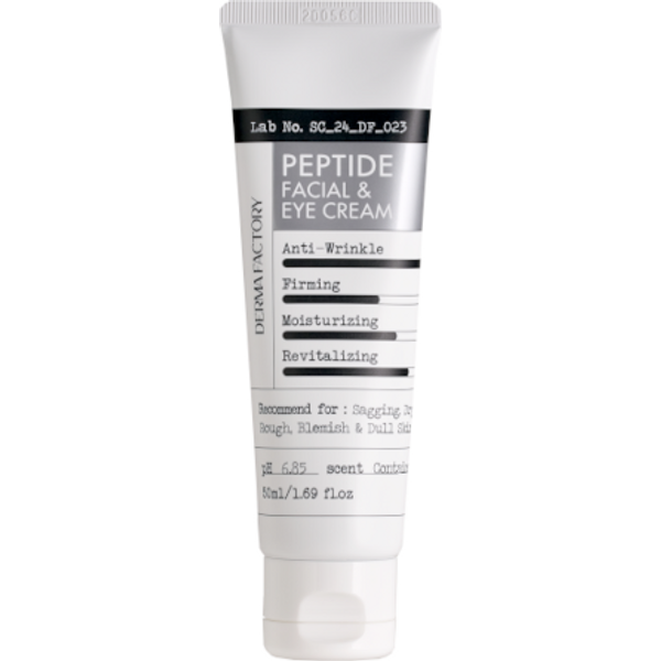 DERMA FACTORY - Peptide Facial And Eye Cream - 50ml