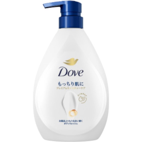 Dove Japan - Premium Moisture Care Body Wash Pump - 440g - Soft Floral Scent