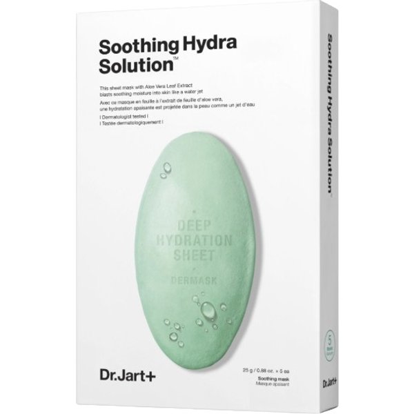 Dr. Jart+ -Soothing Hydra Solution Mask - 5pc