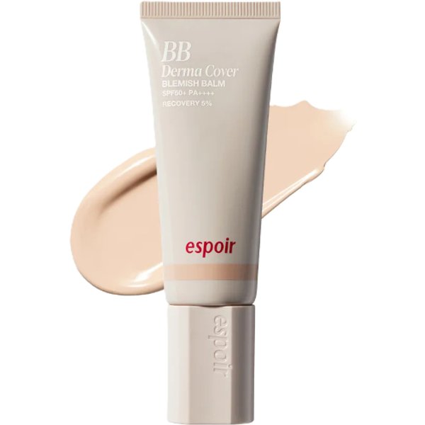 espoir - BB Derma Cover Blemish Balm SPF50+ PA++++ - 40g - 10 Ash Ivory