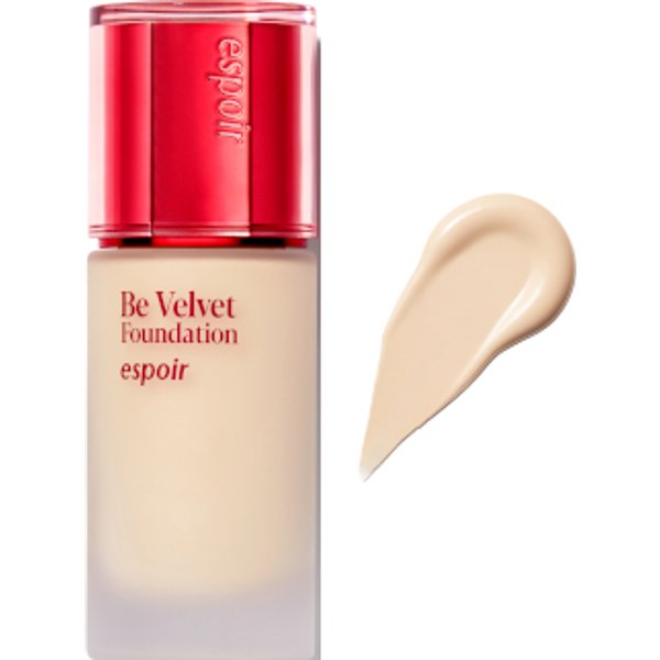 espoir - Be Velvet Foundation SPF22 PA++ - 30g - 21N Neutral Ivory