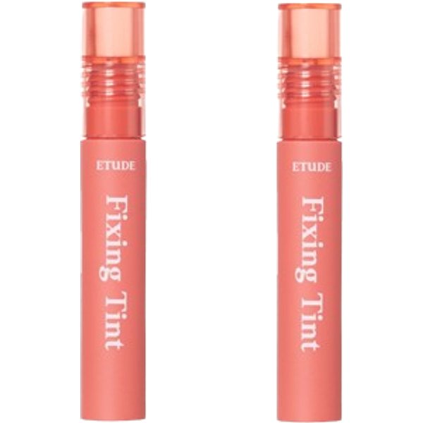 ETUDE - Mask Proof Fixing Tint - 4g - 02 Vintage Red (2ea) Set