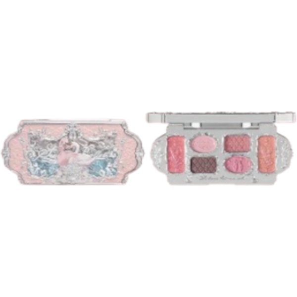 FlowerKnows - Swan Ballet Six-Color Eyeshadow Palette - 6.5g - 03 Pink Swan