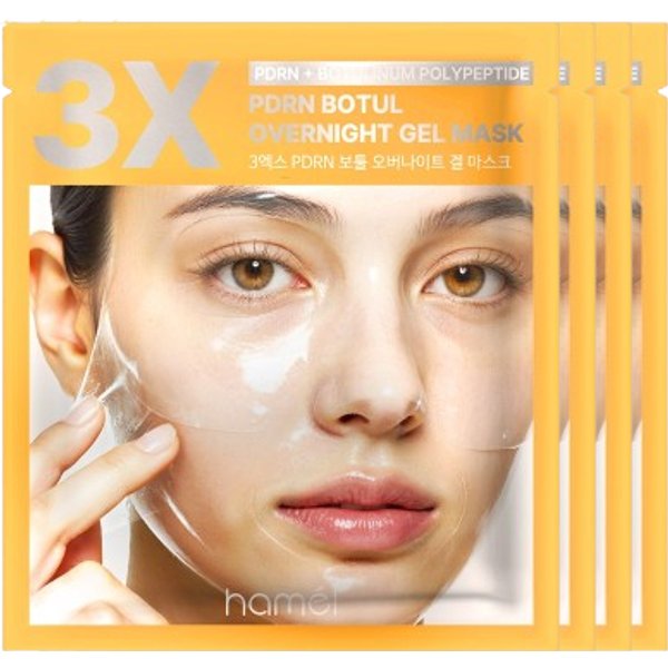 Hamel - 3X PDRN Botul Overnight Gel Mask - 34g*4ea