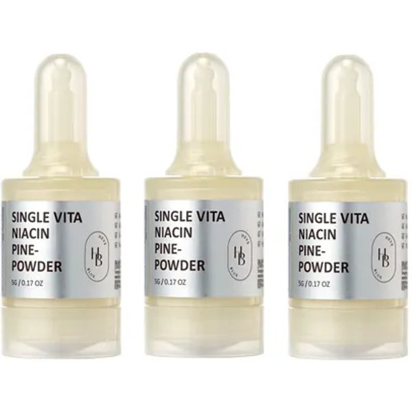 HEVEBLUE - Single Vita Niacin Pine-Powder x 3pcs - 5g x 3